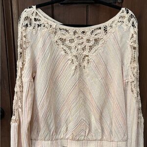 Free People sz. L Floating memories top